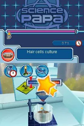 Science Papa (Europe) (En,Fr,De,Es,It) screen shot title